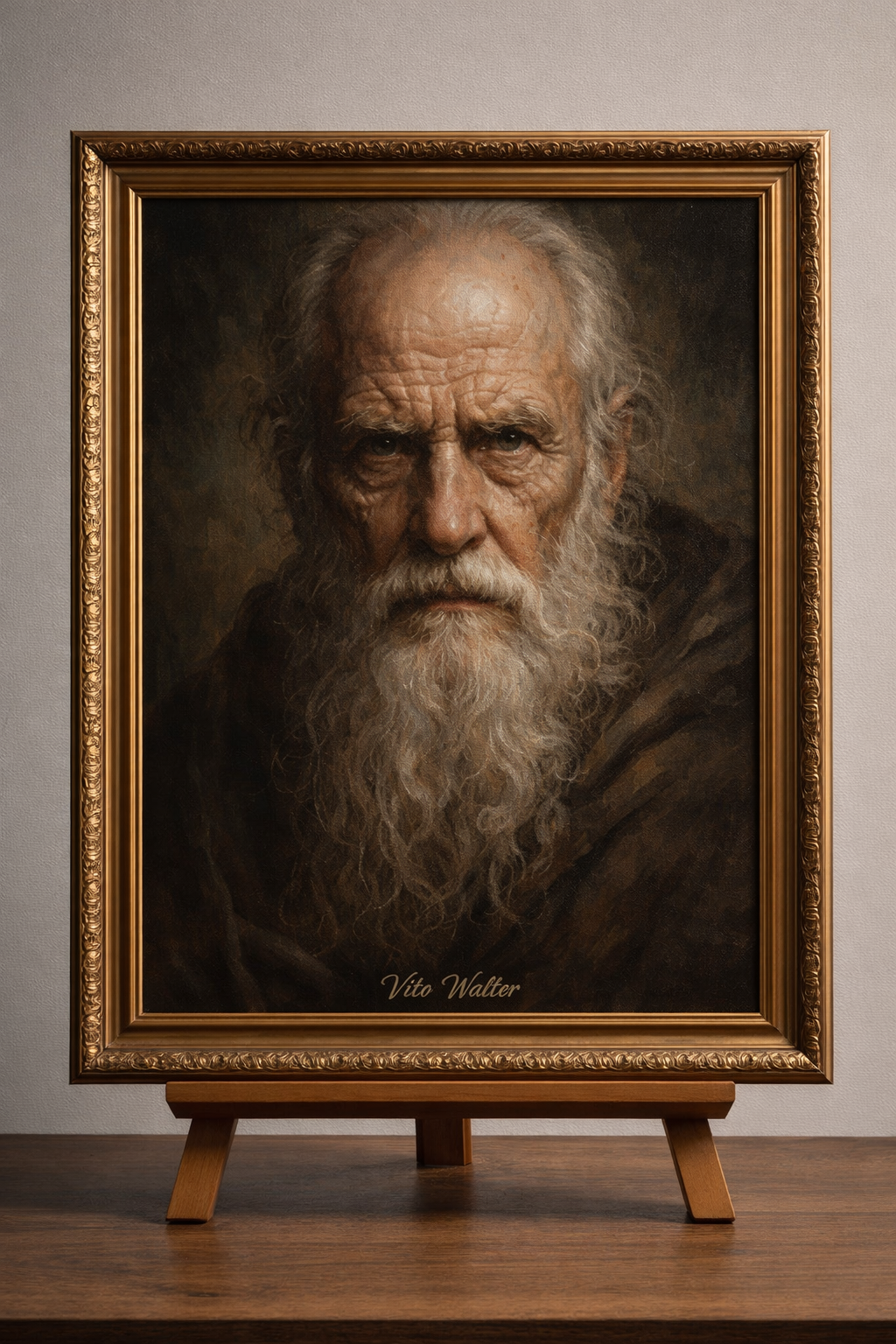 Portrait d'un homme âgé